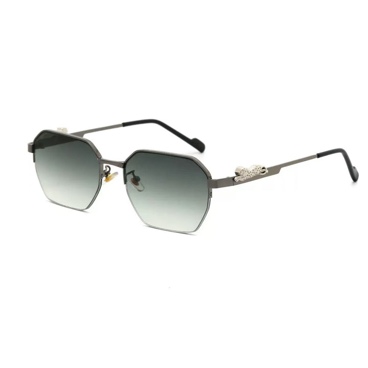 Dame elegant solbrille i moderne oktagon-design Luvikno