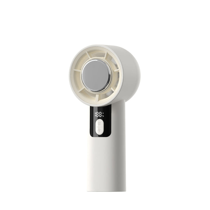 Unisex Bærbar USB-vifte med digitalt display Luvikno