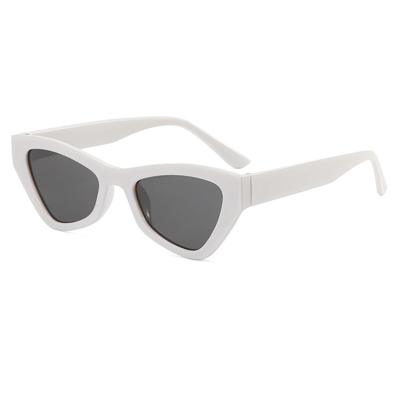 Damen trendy Cat-Eye solbrille Luvikno