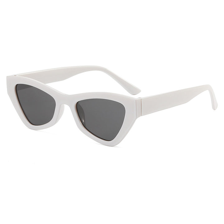 Damen trendy Cat-Eye solbrille Luvikno