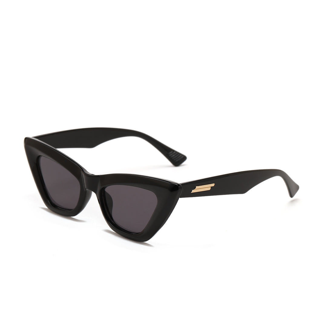 Dame Cat-Eye solbriller med moderne og elegant design Luvikno