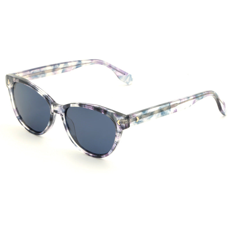 Dame Cat-Eye solbriller med stilrent design og UV-beskyttelse Luvikno