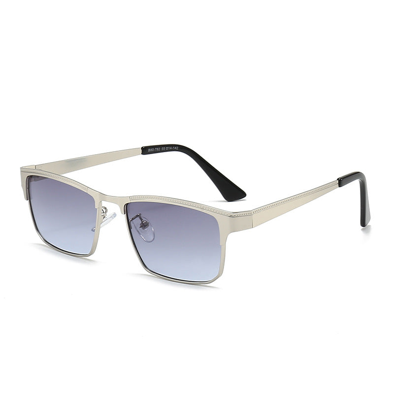 Dame kvadratisk solbrille med en stilig ramme og optimal UV-beskyttelse Luvikno