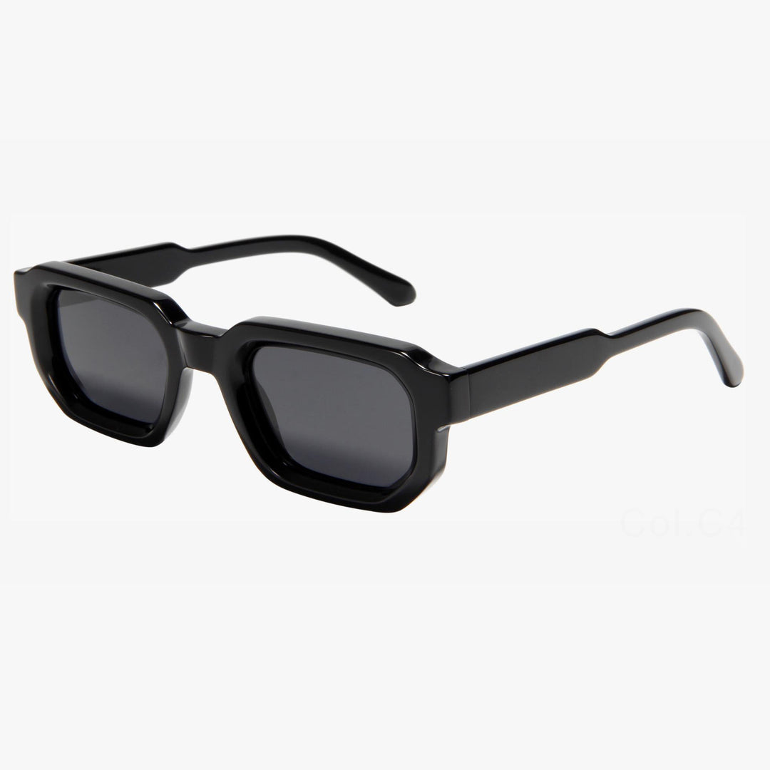 Dame solbrille i moderne geometrisk design fra Luvikno