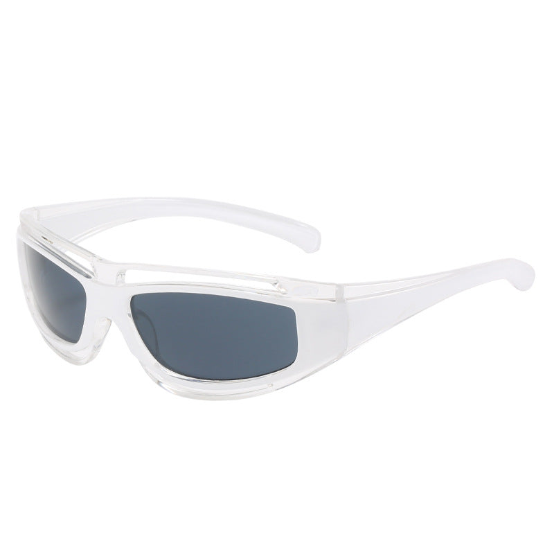 Dame sporty solbriller med aerodynamisk design og polariserte glass Luvikno