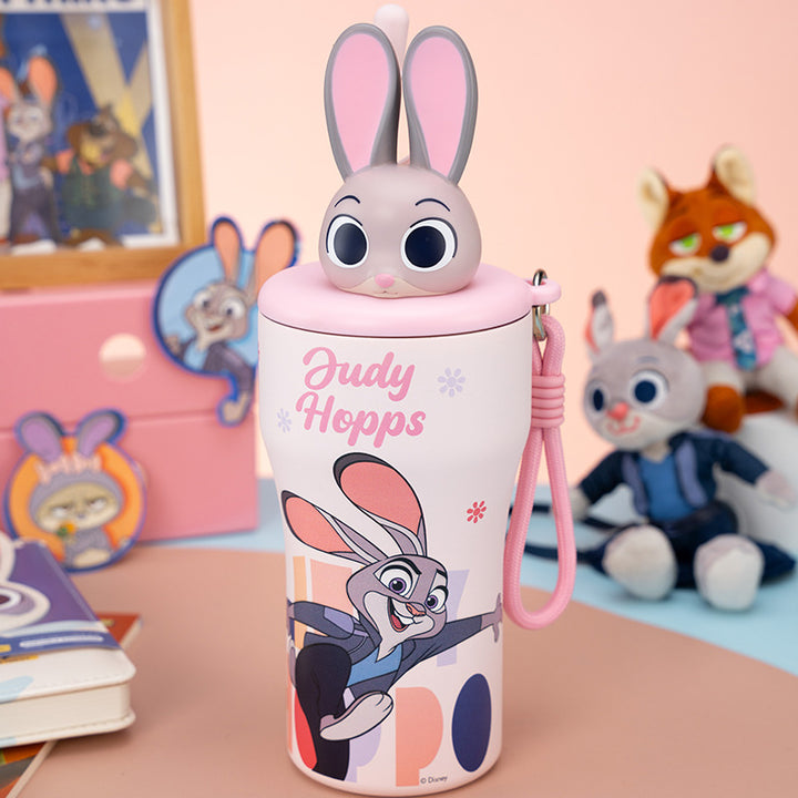 Dame drikkekopp med interaktiv Stitch-lokk Luvikno