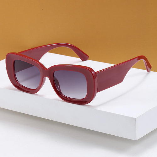 Dame oversized plast solbriller Luvikno