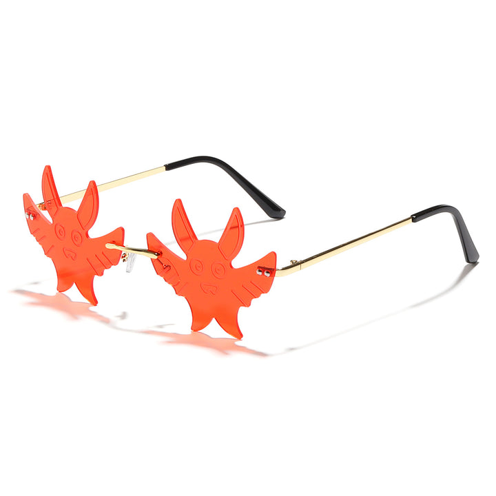 Dame unik solbrille med dyredesign Luvikno