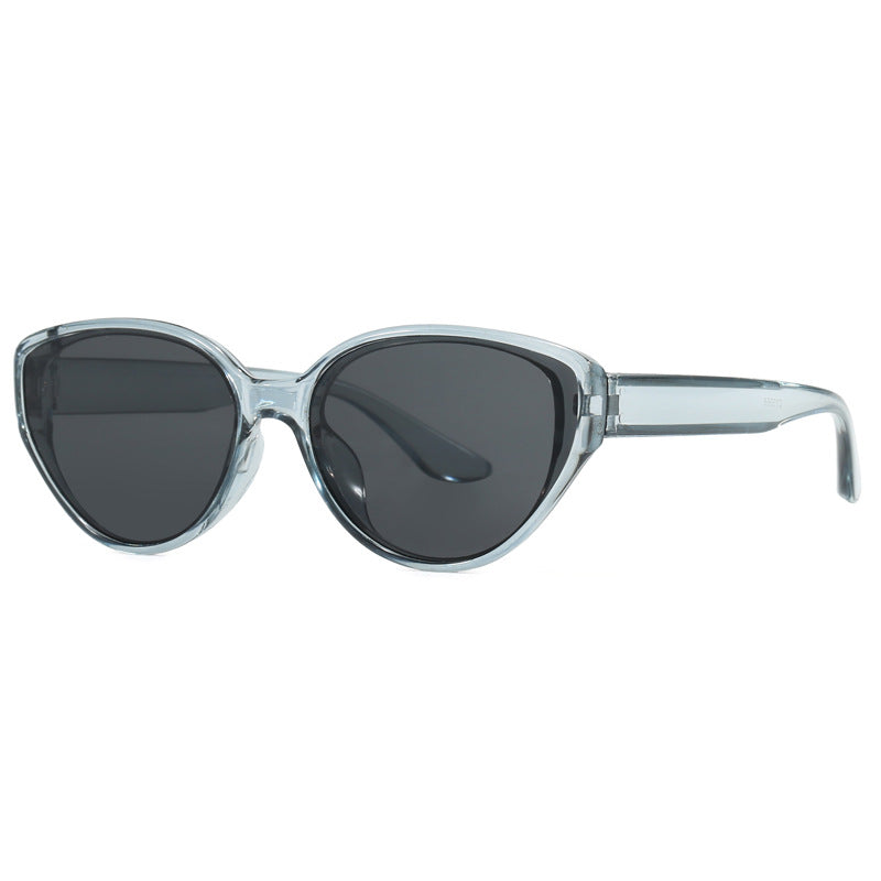 Dame Cat-Eye solbriller med moderne design Luvikno