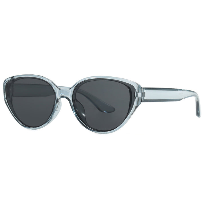 Dame Cat-Eye solbriller med moderne design Luvikno