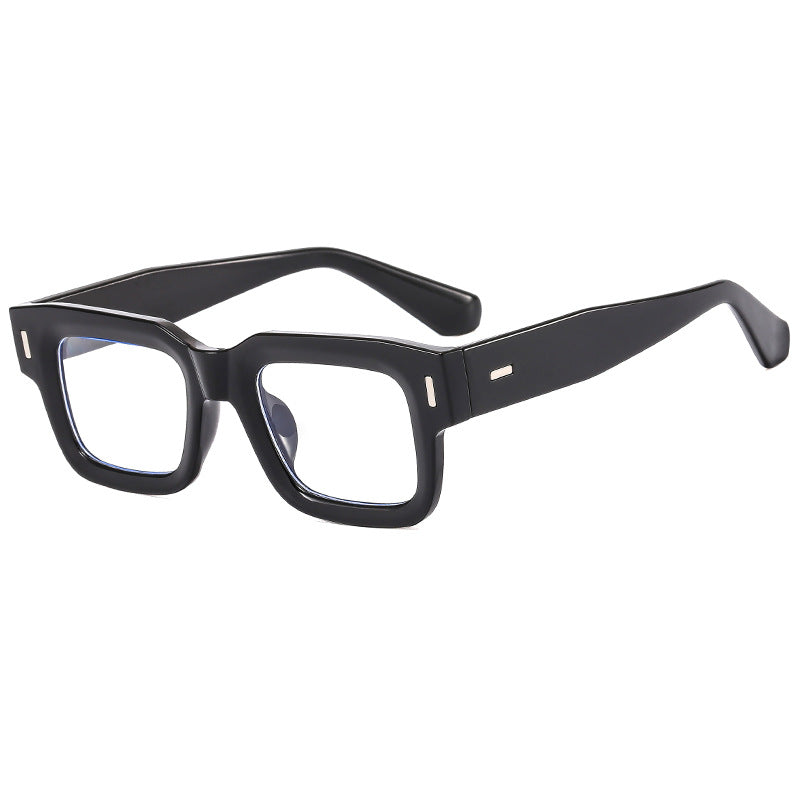 Dame Modische Quadratisk Solbrille med robust ramme og polariserte linser Luvikno