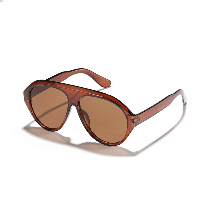 Dame solbrille med markant design og innovativ ramme Luvikno