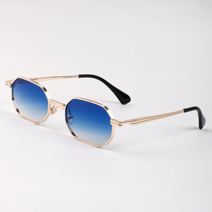 Dame Design solbrille i moderne, åttekantet stil Luvikno