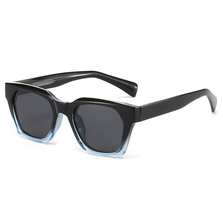 Damer trendy firkantet solbrille Luvikno