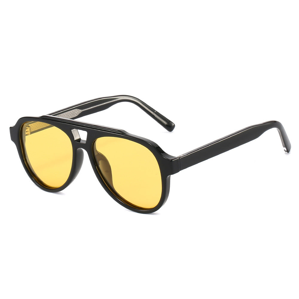 Dame Vintage solbrille med høy kvalitet UV-beskyttelse og moderne skilpaddemønster Luvikno