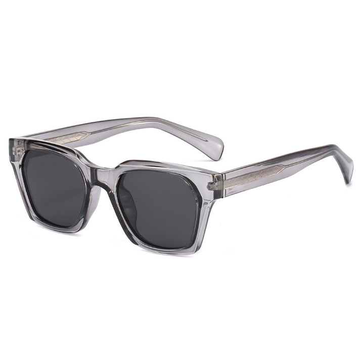 Damer trendy firkantet solbrille Luvikno