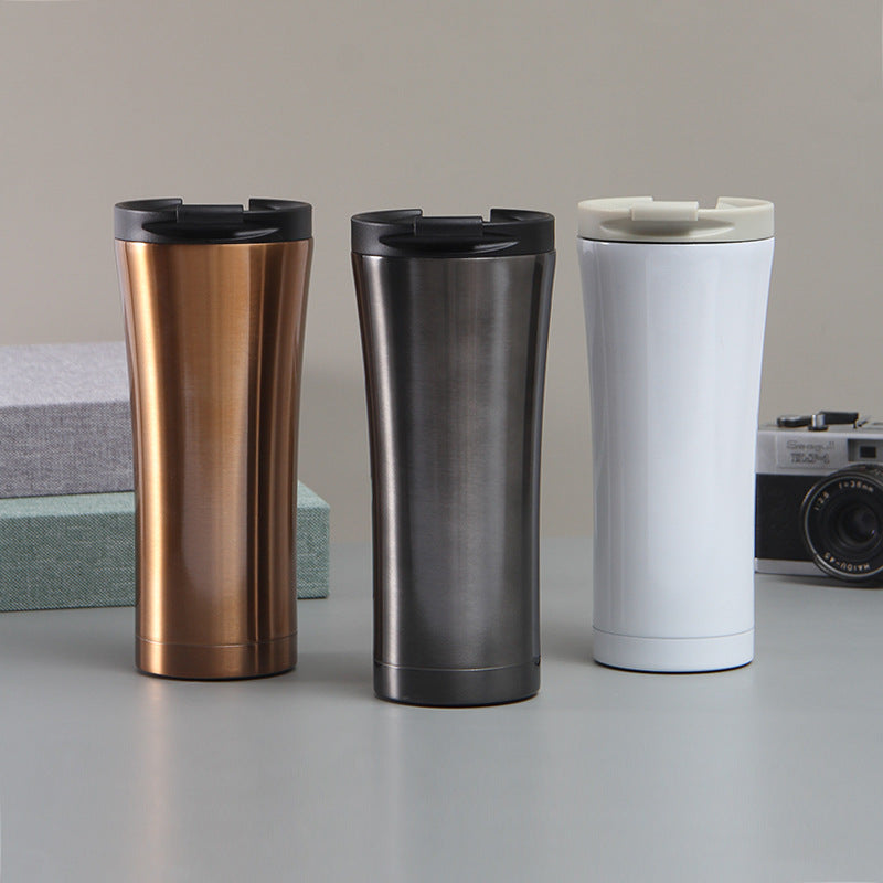 Damer elegant dobbeltveggede kaffekopper med sklisikkert silikongulv Luvikno