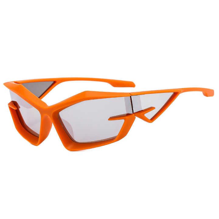 Dame Sportslig Performance-solbrille med ergonomisk design Luvikno