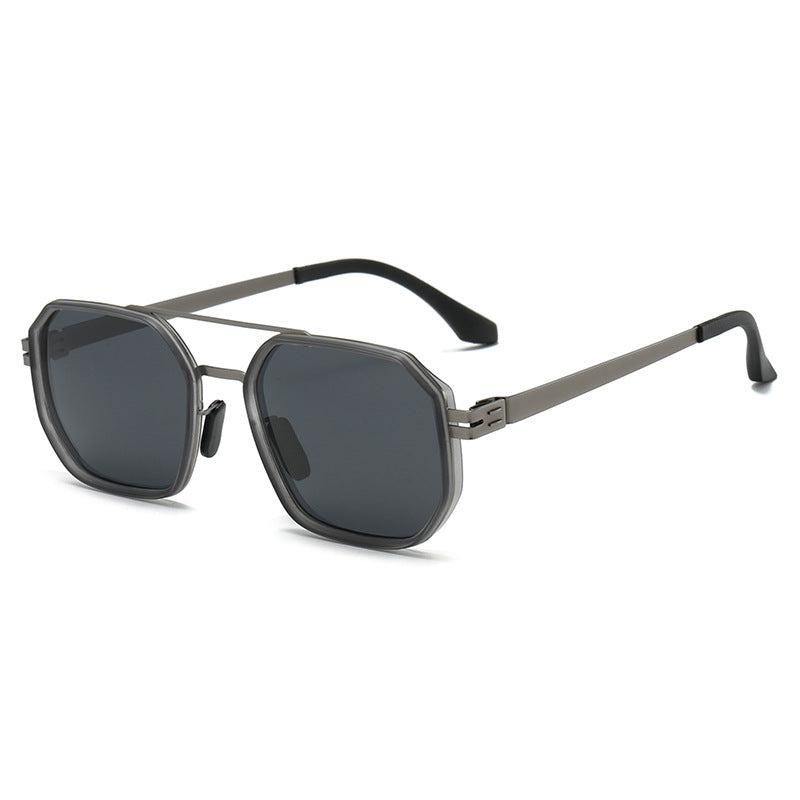 Damer Elegant Åttkantet Solbrille Luvikno
