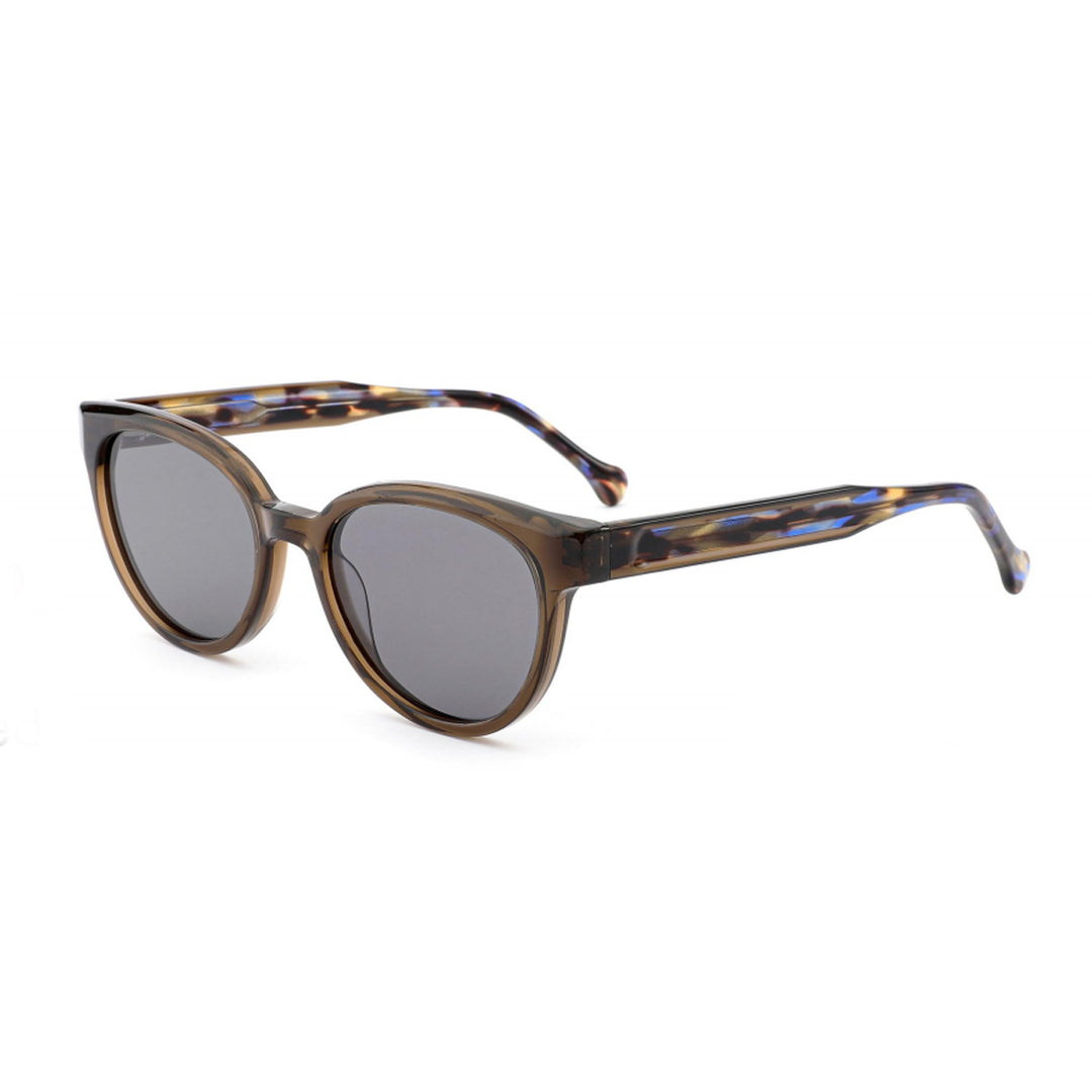 Dame solbrille i elegant retro-design med høykvalitets UV-beskyttelseslinser Luvikno