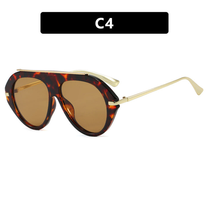 Dame solbrille i elegant heksagon-design Luvikno