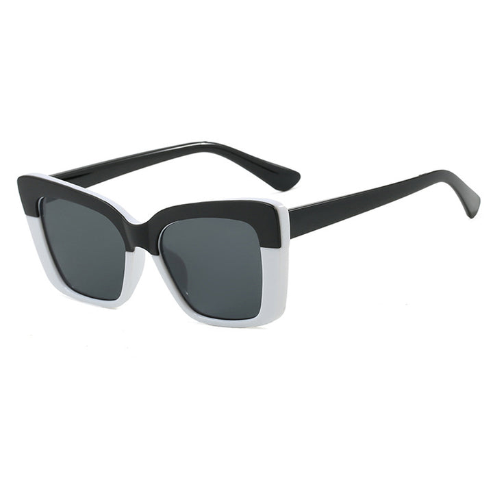 Dames moteriktig brille i trendy geometrisk design Luvikno