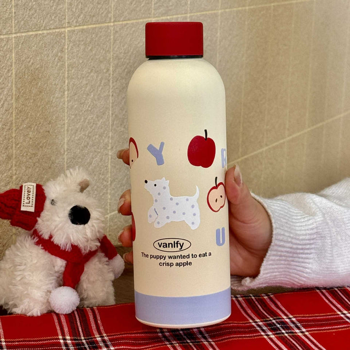 Damen isolierte und stilvolle Trinkflasche Luvikno