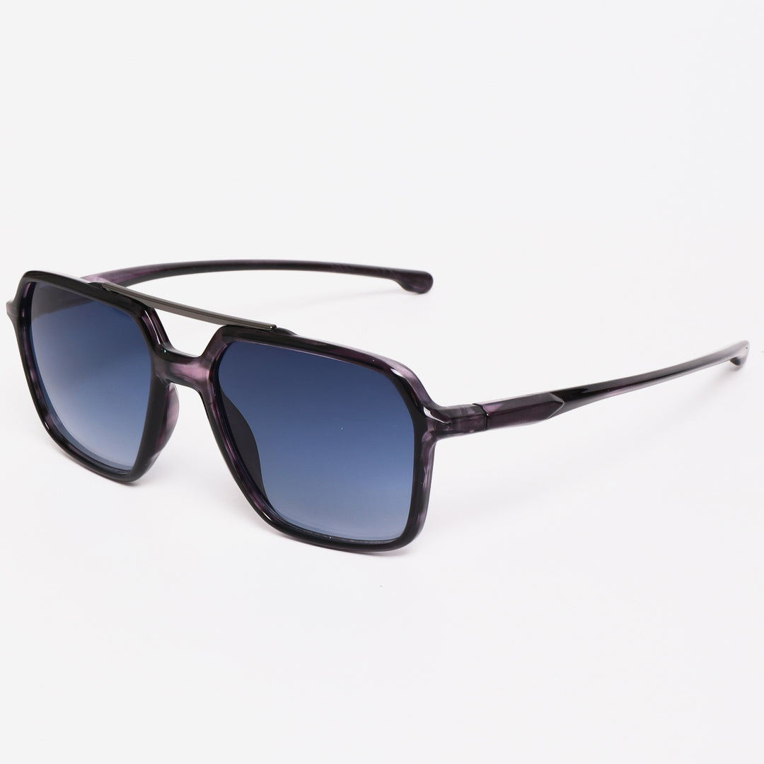 Dame solbrille med stilige, innovative rammer og elegant utseende Luvikno