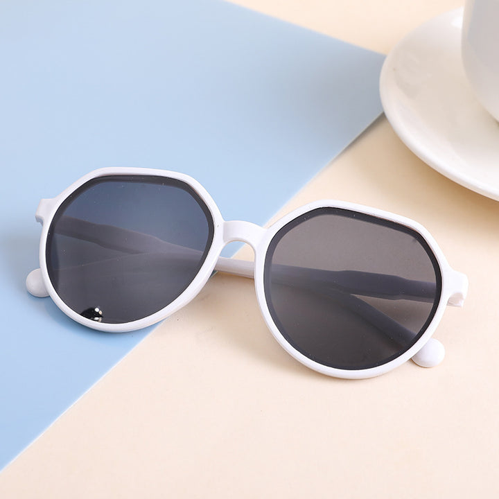 Dame moteriktig åttekantet solbrille Luvikno