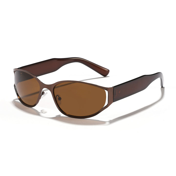 Damer sporty solbriller med ergonomisk design Luvikno