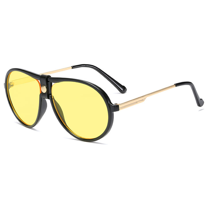 Dame moteriktig vernebrille med unikt dobbelt rammedesign Luvikno