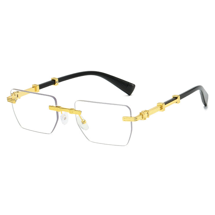 Dame Geometrisk Solbrille Luvikno