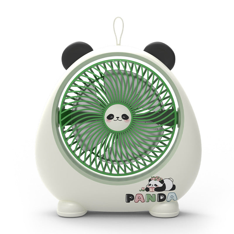 Dame Bærbar Håndvifte med stilfullt Panda-design Luvikno