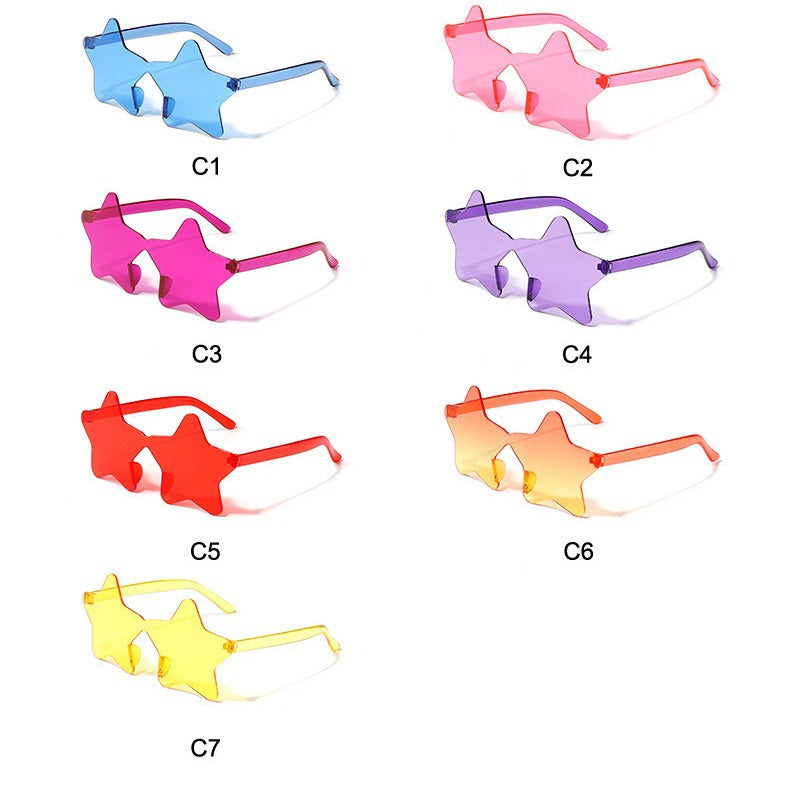 Dame Stjerneformet Solbrille Luvikno