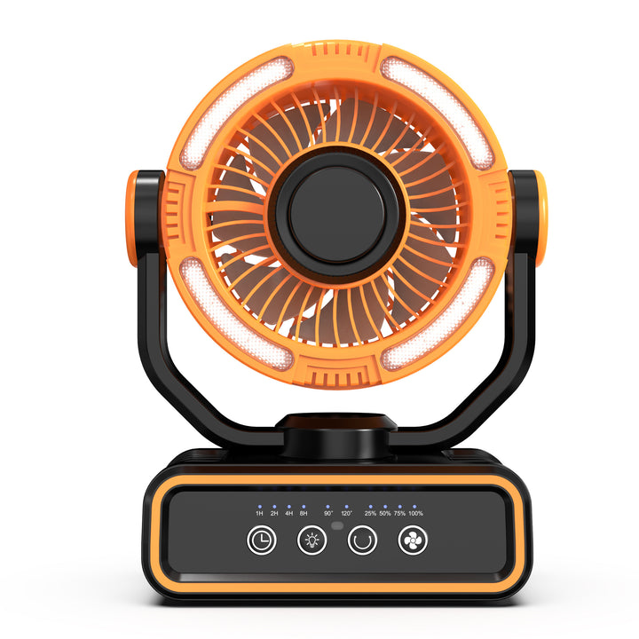 Allsidig oppladbar LED-vifte Luvikno