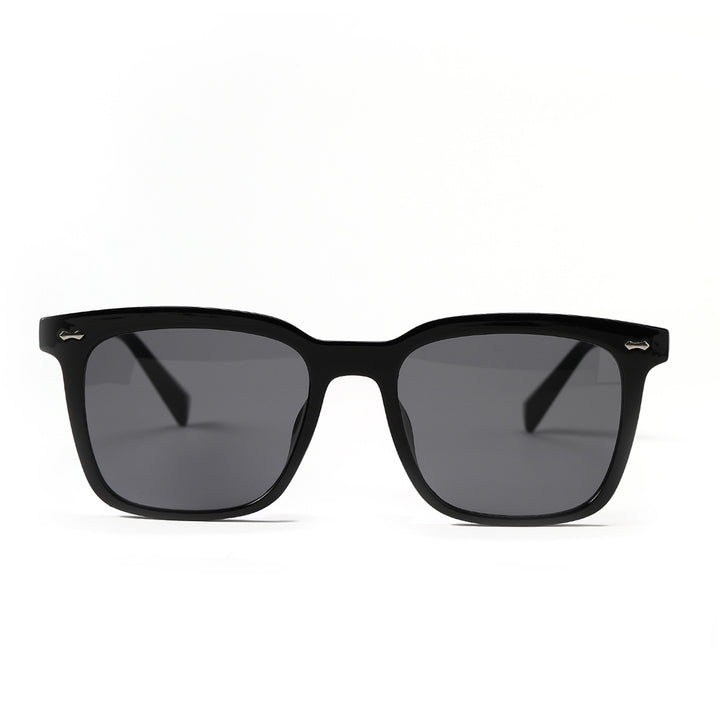 Dame quadratisk solbrille med elegant skilpadde-ramme Luvikno