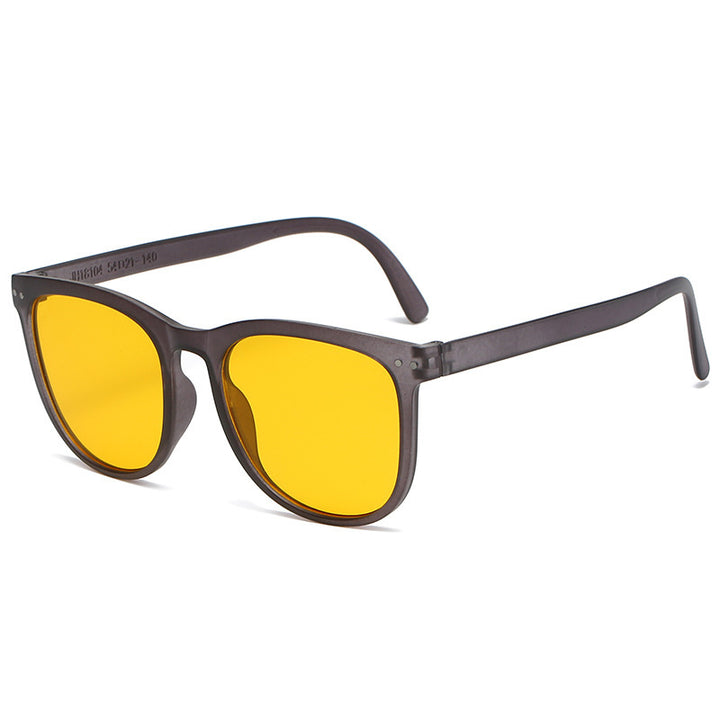 Dame Modische Skilpadde Solbrille med stilig Ramme Luvikno