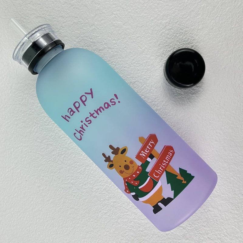 Dame kreativ drikkeflaske med lekent pandadesign Luvikno