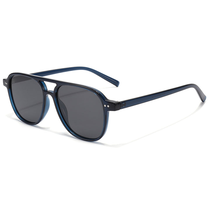 Dame designer solbrille med trendy havskilpadde ramme og UV-beskyttelse Luvikno