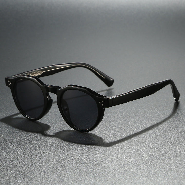 Dame Stilig Solbrille i innovativt åttkantet design Luvikno