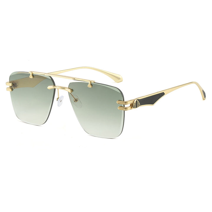 Dame Designer-solbrille i ekstravagant ramme Luvikno