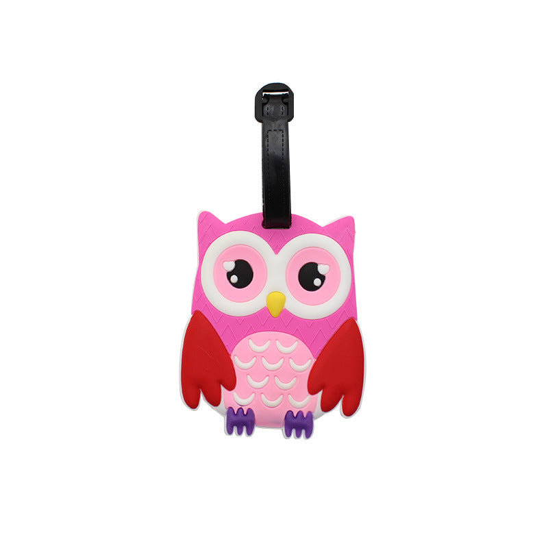 Unisex Bagasjelapp i søtt pingvin-design Luvikno