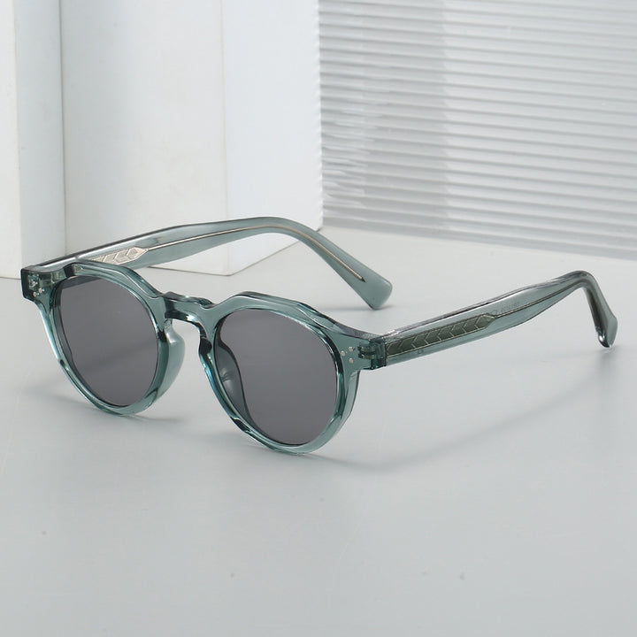 Dame Stilig Solbrille i innovativt åttkantet design Luvikno