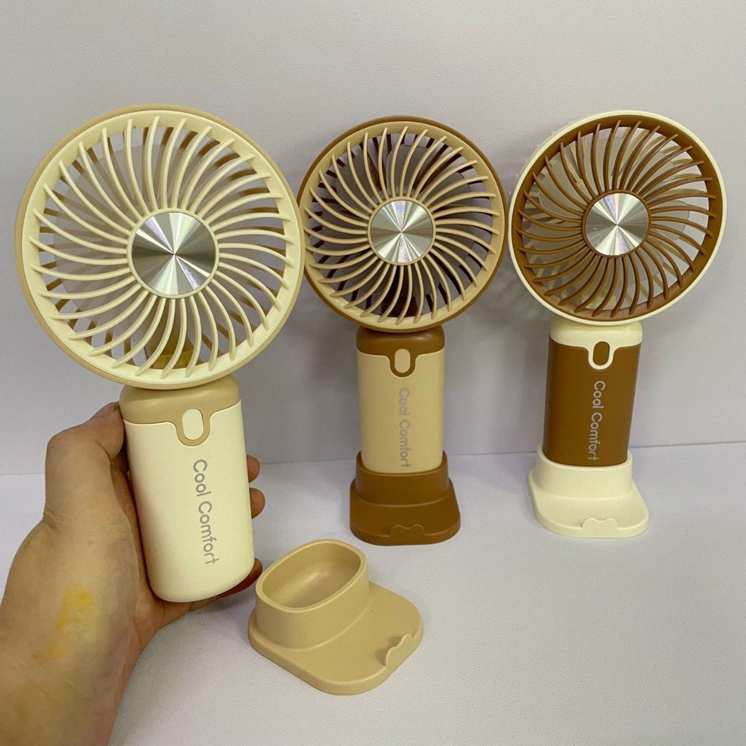 Unisex Bærbar Mini Håndvifte med USB-ladingsfunksjon Luvikno