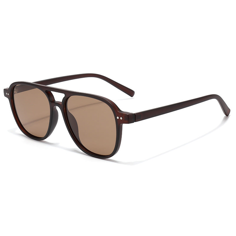 Dame designer solbrille med trendy havskilpadde ramme og UV-beskyttelse Luvikno