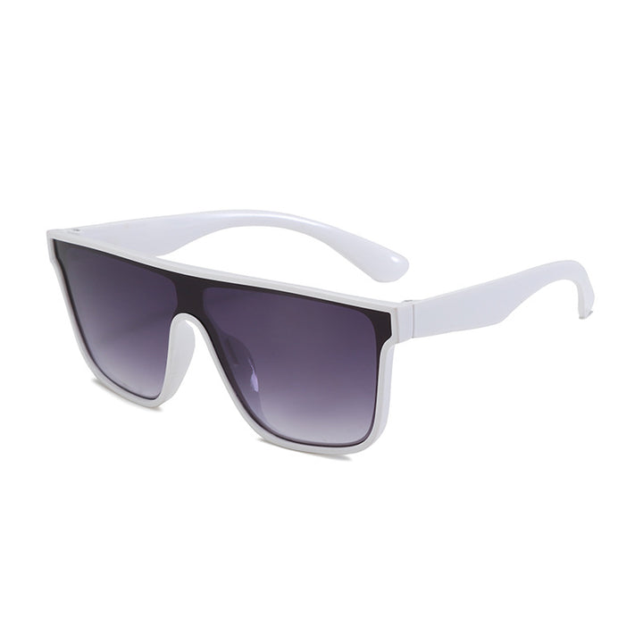 Dame Sporty solbriller med bred ramme og polariserte linser Luvikno
