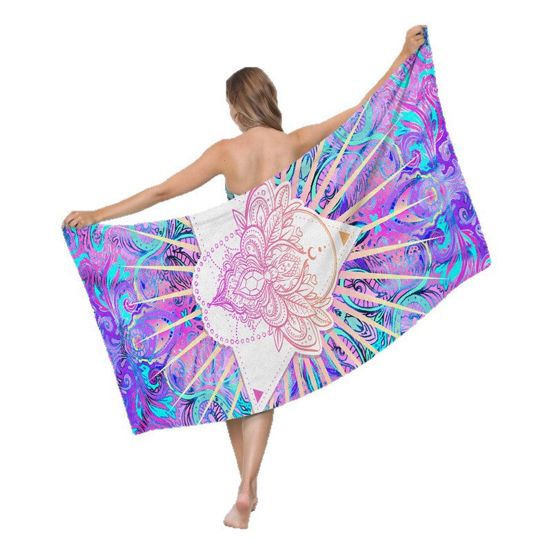 Women's beach towel by Luvikno