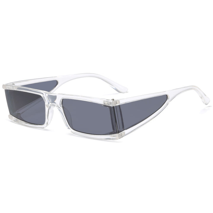Damer futuristisk sportslig solbrille Luvikno