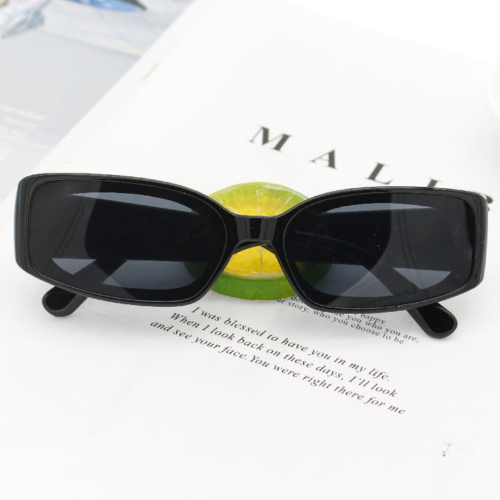 Damer eksklusiv oversized solbrille i moderne design Luvikno