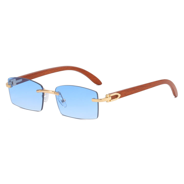 Dame høy kvalitets solbrille med elegant tresystem Luvikno